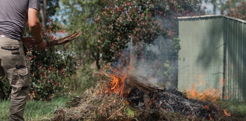 Kein Osterfeuer mit Grünabfällen!